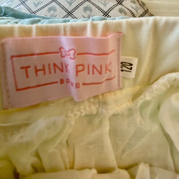 Think Pink Bows Wanderlust Skirt NWT 5T - Picture 2 of 4
